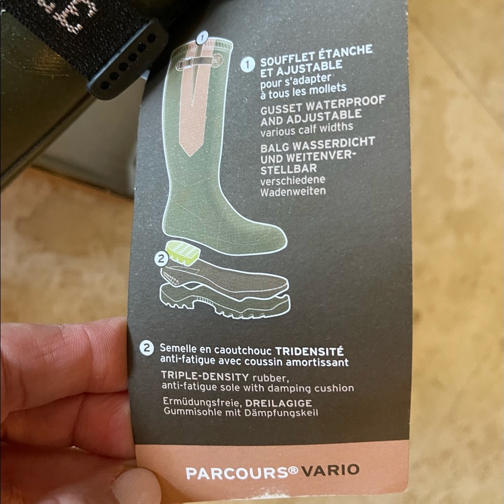 Aigle Olive Green Winter & Rain Boots - Picture 8 of 14